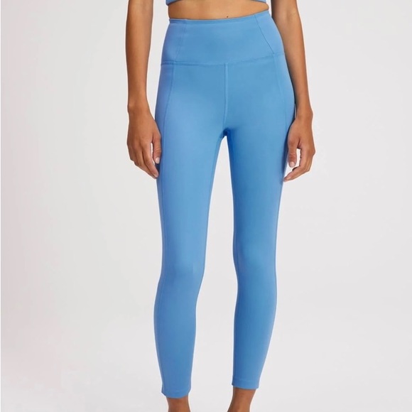 girlfriend collective Pants - Girlfriend Collective XS Blue Leggings NWT